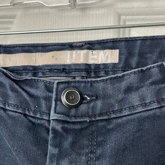 !Item Fitted Racer Cropped Jeans - Size 31 - Picture 2 of 8